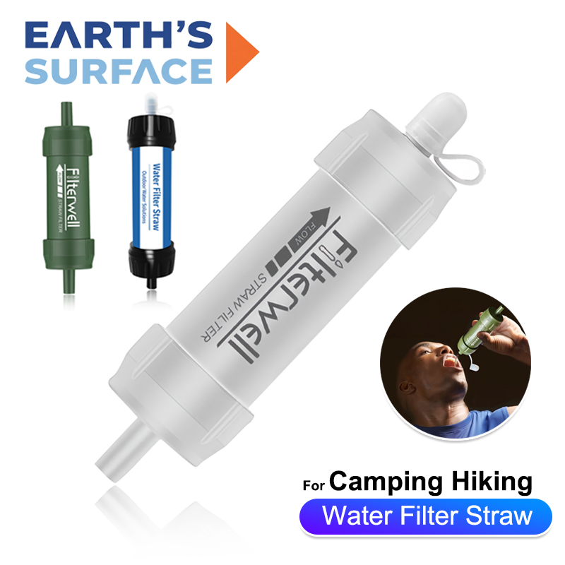 Water Purification Straw - Filtro de Água Portátil Mini para