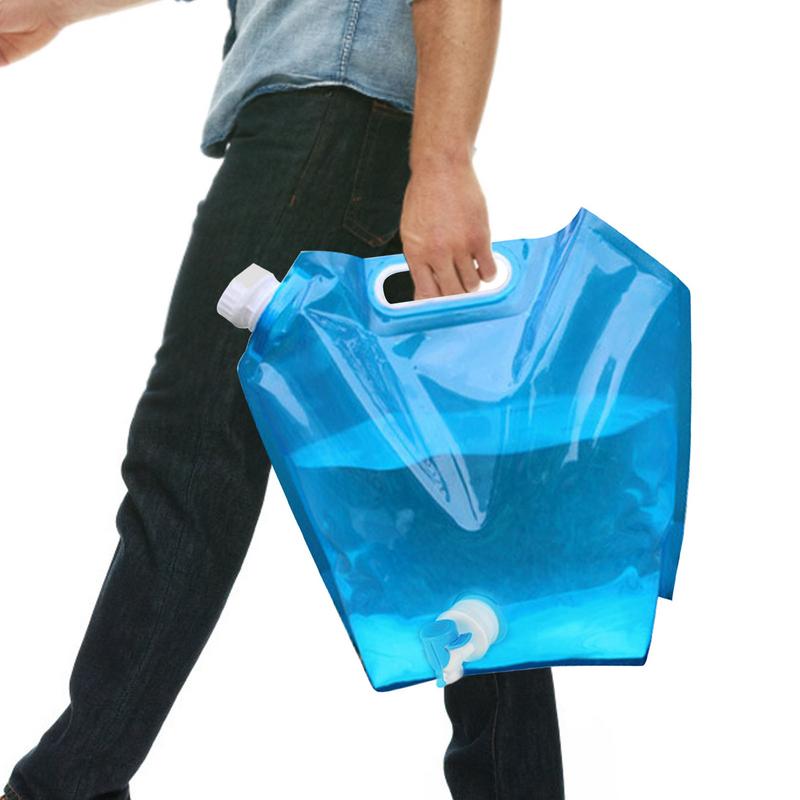 Water Bag Collapsible - Saco de água de acampamento com