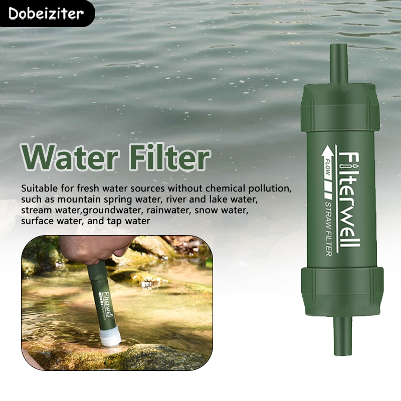Mini filtro de água palha port - Water Purification Straw avaliação e preço