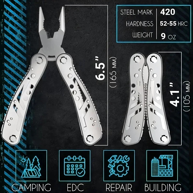 Multiferramenta 24 em 1, Equip - Multi Tool Plier avaliação e preço