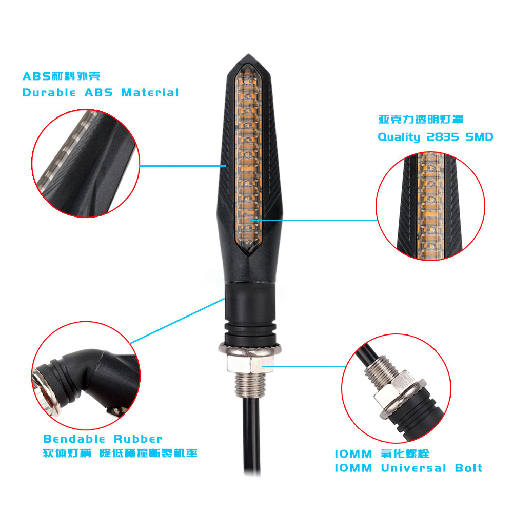 4PCS Luzes de Sinalização LED  - Sos Light Strobe avaliação e preço
