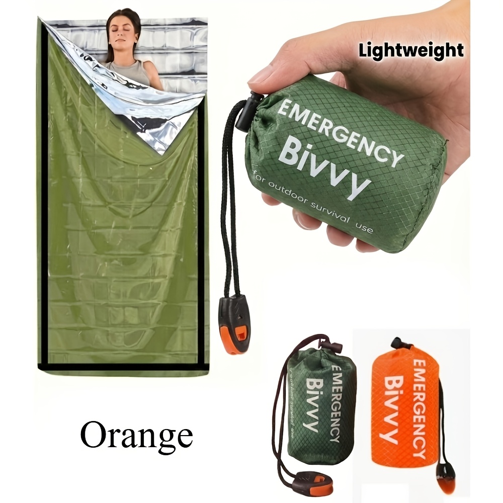 Kit de saco de dormir de emerg - Bivy Bag Emergency avaliação e preço