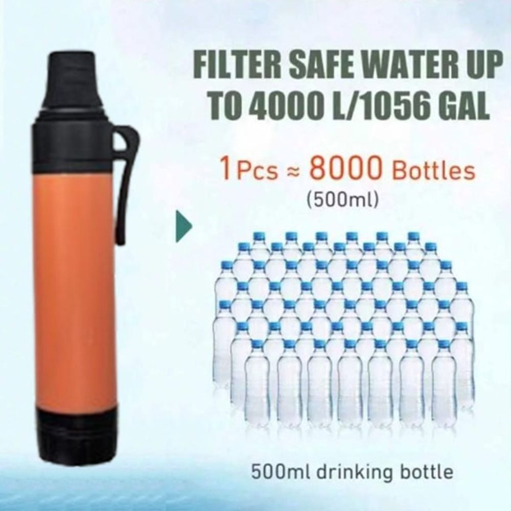 Mini Filtro Purificador de Águ - Water Purification Straw avaliação e preço